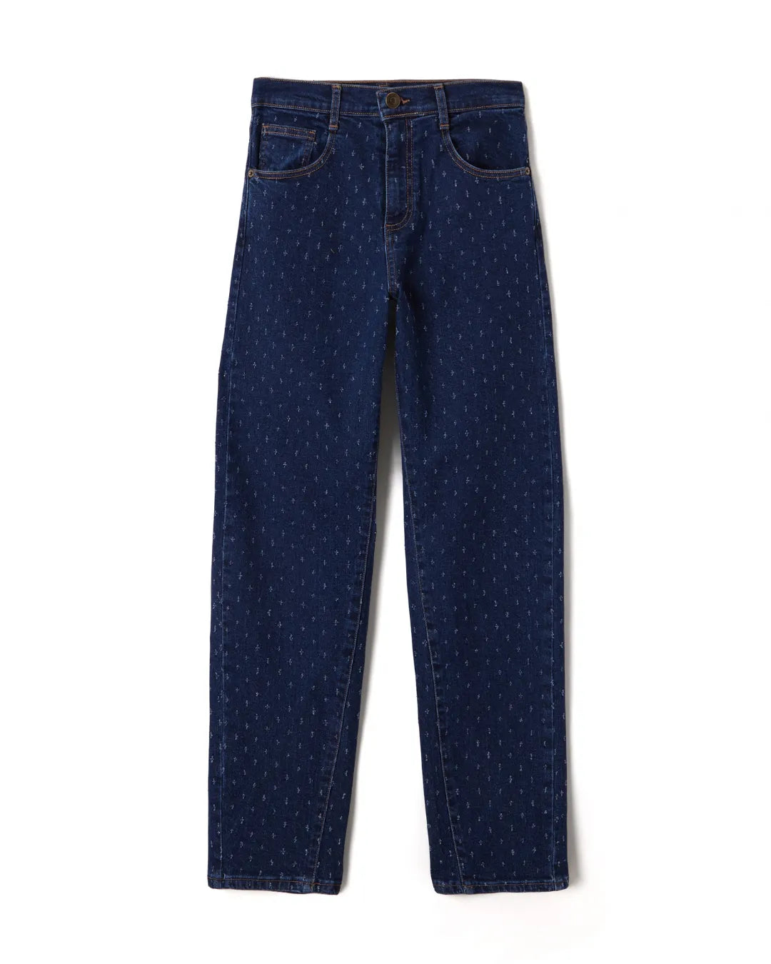 Jeans Nuria Gepunktet