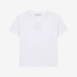 Camiseta Flor Blanca