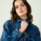 Cazadora Denim Oscuro