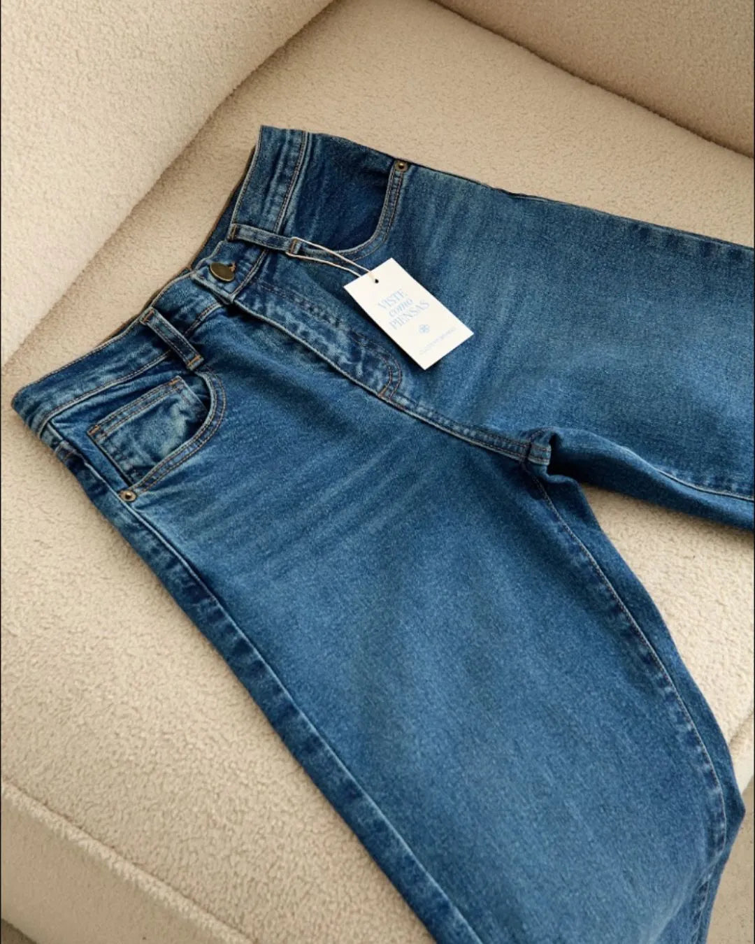 Jeans Nuria Mittel