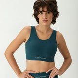 Blaues Sporttop