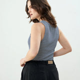 Tank Top Rayas Azules