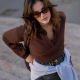 Polo Paula Marrón