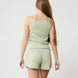 Pijama Corto Verde