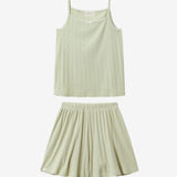 Pijama Corto Verde