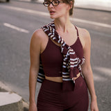 Legging Campana Burdeos