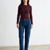 Jeans Nuria Punteado