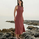 Vestido Isola Teja