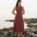 Vestido Isola Teja