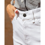 Short Sarga Blanco