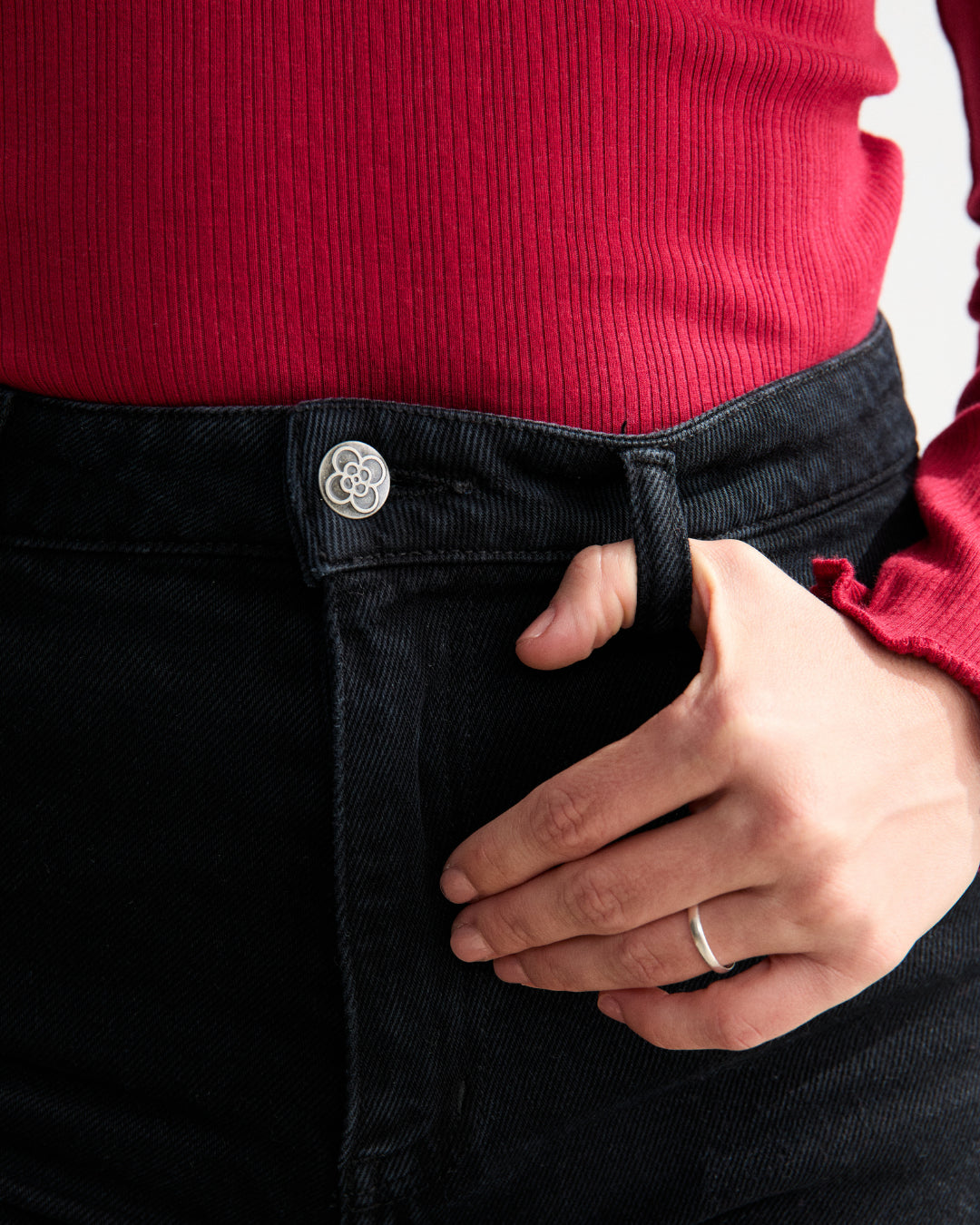 Jeans María dunkel