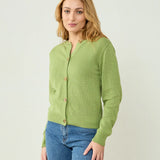 Dària Green Cardigan