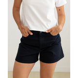 Navy Twill Shorts