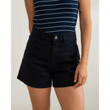 Navy Twill Shorts