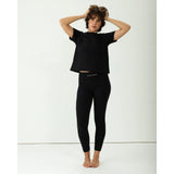Camiseta Flor Negra